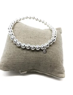 Bracciale Elastico Sfere da 4 mm