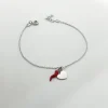 Bracciale Las Vegas COLORE ARGENTO Bianco SOGGETTO cuore