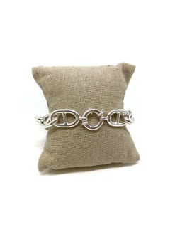 Bracciale Maglia Marina COLORE ARGENTO Bianco