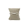 Bracciale Maglia Rettangolare Squadrata COLORE ARGENTO Bianco CIRCONFERENZA POLSO 14 - 15 cm
