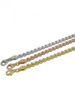 Bracciale Multicuore COLORE ARGENTO Bianco