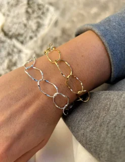 Bracciale Onde COLORE ARGENTO Dorato