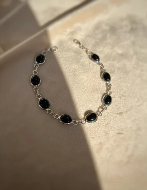 Bracciale Onice Ovale