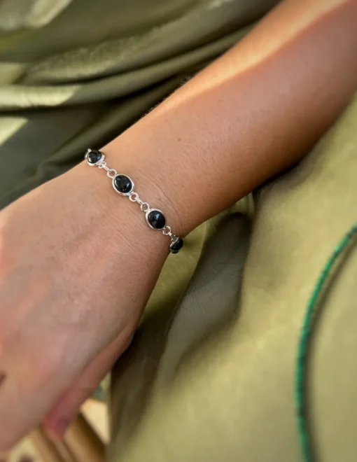 Bracciale Onice Ovale
