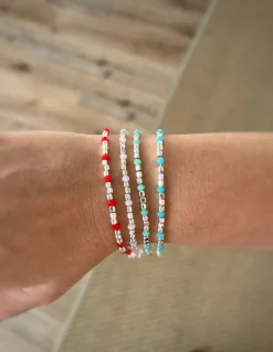 Bracciale Pepite 3 mm e Cristalli COLORE CRISTALLI cristalli rosa
