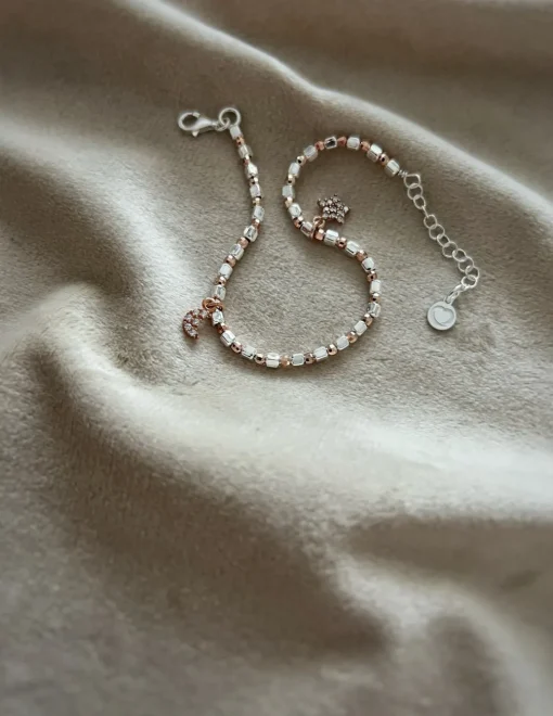 Bracciale Pepitine Stella e Luna