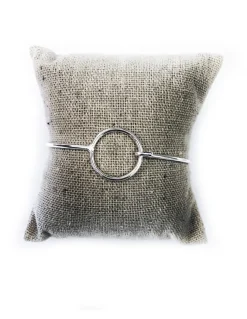 Bracciale Rigido Cerchio Grande a Filo