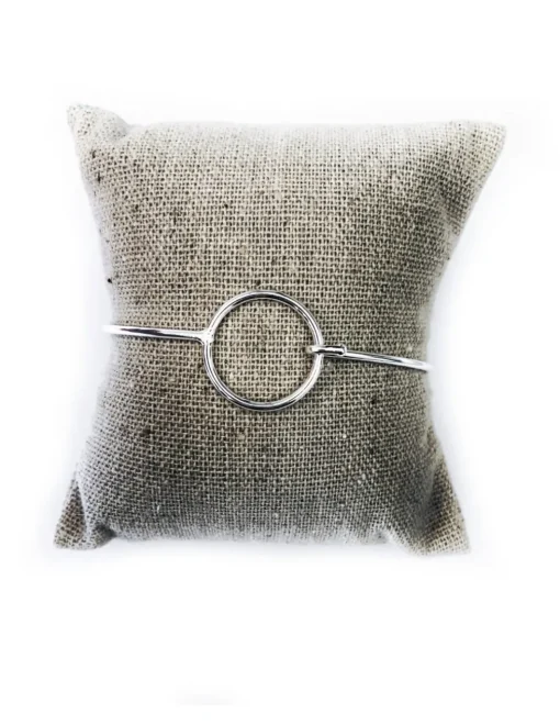 Bracciale Rigido Cerchio Grande a Filo