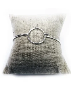 Bracciale Rigido Cerchio Grande a Filo