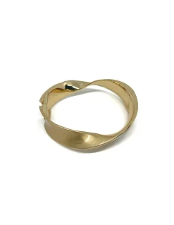 Bracciale Rigido Double COLORE ALLUMINIO DORATO