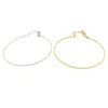 Bracciale Rigido Mini COLORE ARGENTO Bianco