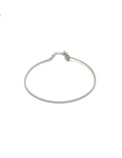 Bracciale Rigido Mini COLORE ARGENTO Bianco