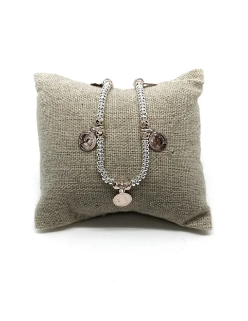 Bracciale Rondelle e Monete