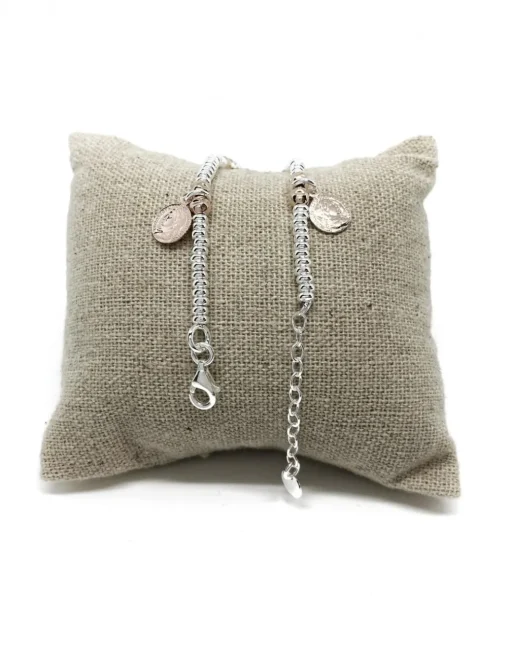 Bracciale Rondelle e Monete