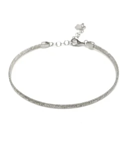 Bracciale Semirigido Ivy COLORE ARGENTO Bianco