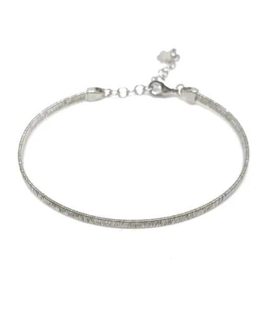 Bracciale Semirigido Ivy COLORE ARGENTO Bianco