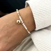 Bracciale Sfere e Perle con Pendente