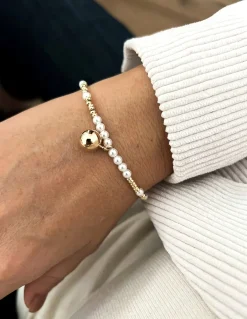 Bracciale Sfere e Perle con Pendente