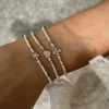 Bracciale Sfere e Rondelle con Soggetto Passante SOGGETTO cuore
