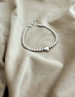 Bracciale Sfere e Soggetto Bombato SOGGETTO cuore