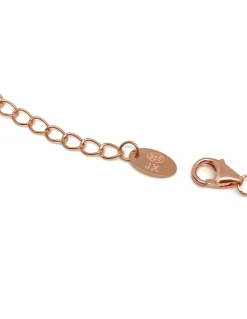 Bracciale Smaltato Azzurro e Soggetto di Zirconi SOGGETTO cuore