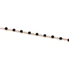 Bracciale Smaltato Nero e Soggetto di Zirconi SOGGETTO cuore