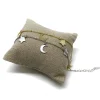 Bracciale Stelle e Luna Pendenti COLORE ARGENTO Bianco