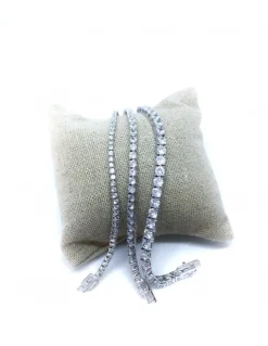 Bracciale Tennis con Zirconi SPESSORE ZIRCONI 2 mm