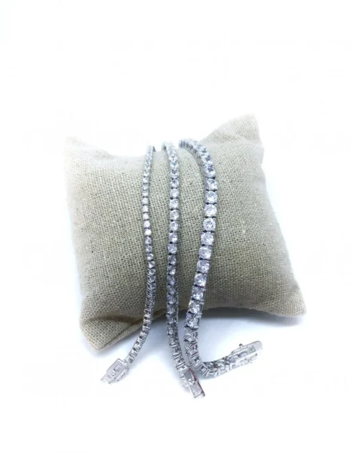 Bracciale Tennis con Zirconi SPESSORE ZIRCONI 2 mm