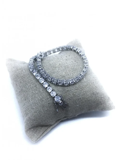 Bracciale Tennis con Zirconi SPESSORE ZIRCONI 2 mm