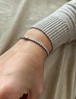 Bracciali Tennis Chiusura a Cassetta SPESSORE ZIRCONI 2 mm