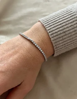 Bracciali Tennis Chiusura a Cassetta SPESSORE ZIRCONI 2 mm