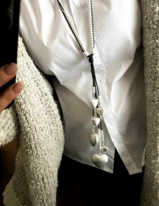 Collana Aura COLORE ALLUMINIO BIANCO