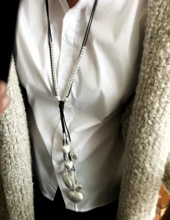 Collana Aura COLORE ALLUMINIO BIANCO