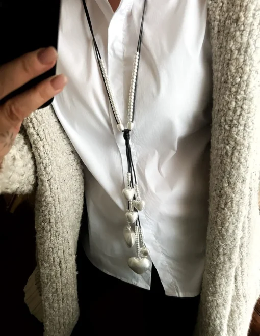 Collana Aura COLORE ALLUMINIO BIANCO