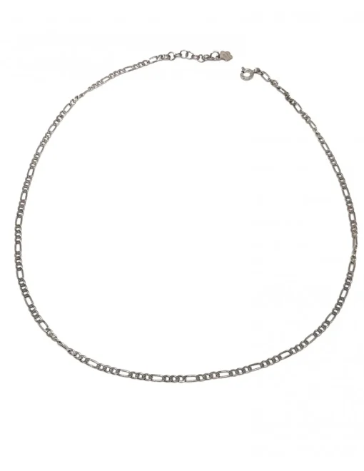 Collana Catena Figaro COLORE ARGENTO Bianco