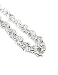 Collana Catena Maglia Media COLORE ARGENTO Bianco
