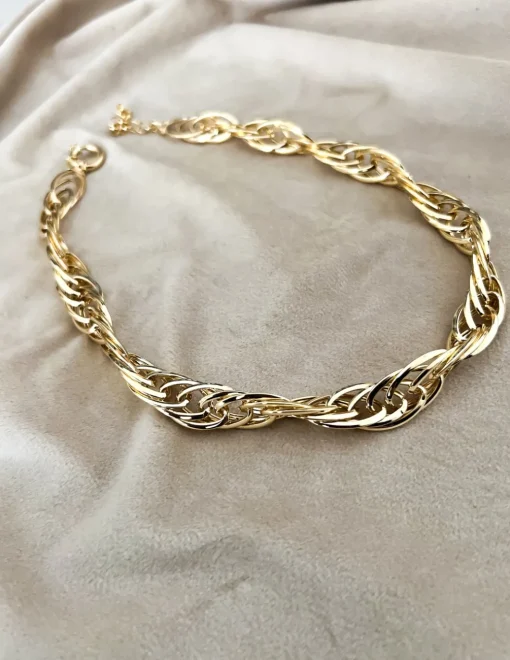 Collana Catena Sensus COLORE ARGENTO Dorato