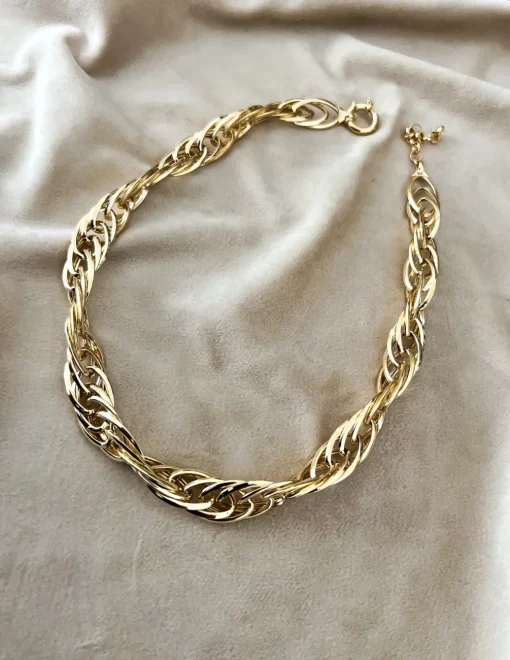 Collana Catena Sensus COLORE ARGENTO Dorato