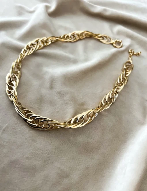 Collana Catena Sensus COLORE ARGENTO Dorato