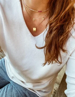 Collana Chicago COLORE ARGENTO Dorato