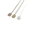 Collana Chicago Mini COLORE ARGENTO Bianco