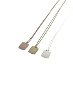Collana Chicago Mini COLORE ARGENTO Bianco