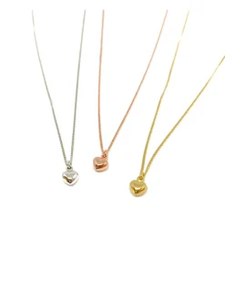 Collana Chicago Stella e Cuore COLORE ARGENTO Bianco SOGGETTO cuore