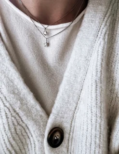 Collana Chicago Stella e Cuore COLORE ARGENTO Bianco SOGGETTO cuore