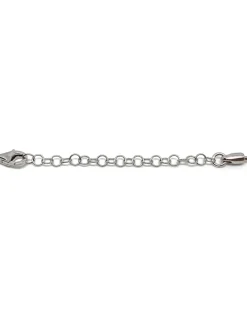 Collana Corta Sfere Pendenti COLORE ARGENTO Bianco