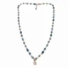 Collana Cristalli Multicolor Summer Blue COLORE ARGENTO Rosè COLORE ZIRCONI zirconi bianchi SOGGETTO stella