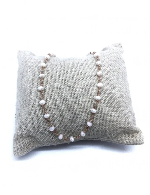 Collana di Cristalli Panna