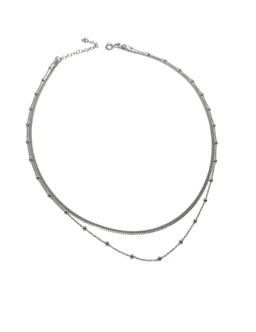 Collana Double Cleopatra White