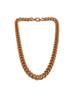 Collana Groumette Maglia XS COLORE ARGENTO Rosè LUNGHEZZA COLLANA 45 cm